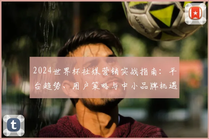 2024世界杯社媒营销实战指南:平台趋势、用户策略与中小品牌机遇